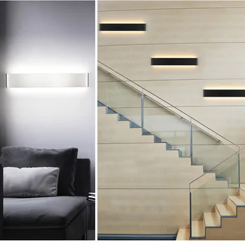 Seina Lamp Vannituba LED Peegel Tuled 6W Kaasaegne Minimalistlik Alumiinium Magamistuba Kõrval elutuba Trepp Valgustus Decora Inventar