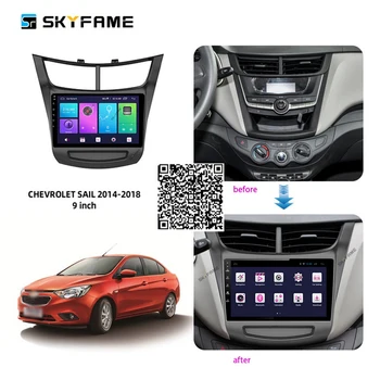 SKYFAME Auto Tarvikud Raadio Stereo Chevrolet Sõidavad 2014 2015 2016 2017 2018 Android Multimeedia Süsteem GPS Navigation Player