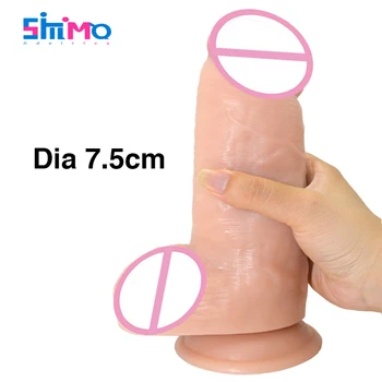 SMMQ Hiiglane Dildos 3.03 tolline iminapp Dildo Suur Butt Plug Sugu Mänguasjad, Naiste Vajutame Võltsitud Dong Sex Shop Naiste Masturbatsioon