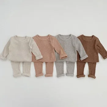 Sügis-Talv Laste Pidžaama Baby Poiste Riided Set Sleepwear Tüdrukute Lapsed Pidžaama Tüdrukutele Väikelapse Beebi Varustus