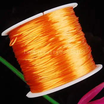 Tasuta Kohaletoimetamine Naiste 1MM Crystal Orange Venitada Elastne Profileerimine Juhe 100M 1tk C2202