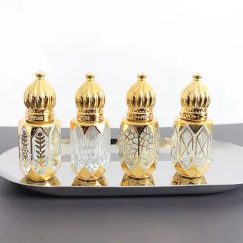 Test Paagi Tühjaks Kuldne Klaas Parfüümi Pudelit Parfüümi Pudelid Rull Tilguti Kleebis eeterlik Õli Pudelit