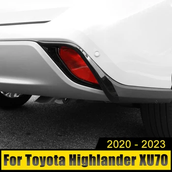 Toyota Highlander XU70 Kluger 2020-2022 2023 ABS, Tagumised Udutuled Kate Sisekujundus Foglight Kulmu Kaunistus Riba Auto Tarvikud