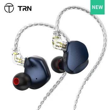 TRN VX PRO 8BA+1DD Hybrid Metal Kõrva Kõrvaklapid tervikliku keskkonnajuhtimise HIFI DJ Monitor Töötab Sport Kõrvaklapid Earplug Peakomplekt Headplug MT1 V90 TN