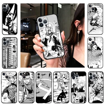 Ultra Õhuke kõrghoone Sissetungi Manga Silikoon Telefon Case for iphone 14 13 11 12 Pro XS Max Mini XR SE 8 7 6s 14 Pluss X Mate Kate