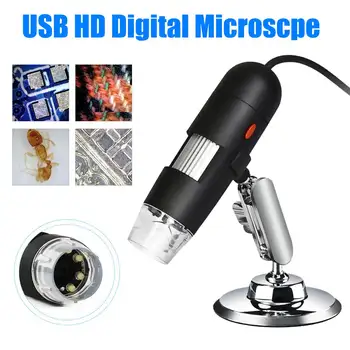 USB-8 LED 50X-500 X 2MP Digitaalne Mikroskoop Borescope Luup Video Kaamera HD Mikroskoobi Endoscope Kontrolli Kaamera