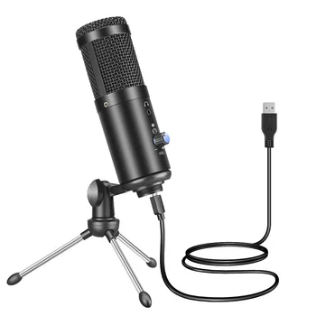 USB Mikrofon Stuudio Professionaalne Kondensaator Mikrofon, PC Arvuti Salvestus-Streaming Mängu Video Karaoke Laulmine Mic Kuum