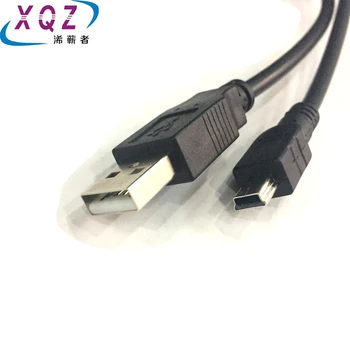 USB to miniUSB kaabel USB V3 5pin andmete ja toite kaabli puhas kaabel T kuju must pvc jope