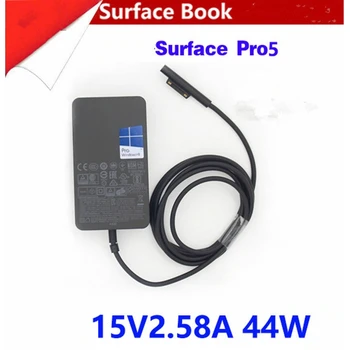 Uue Microsoft Surface raamat Pro5 Pro6 Tablett 1796 1769 1800 Eest Allikas Sülearvuti Adapter 15V 2.58 voolujuhe