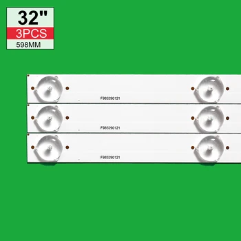 Uus 3 TK/palju 7LED LED backlight ribad 32PHF5061 32PHF3001 32PHF3061 32PHF3021 GC32D07-ZC21FG-15 RF-EG320B32-0701S-07A1