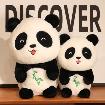 Uus Armas Palus Panda Mänguasjad Kawaii Bambusest Panda Bear Padi Peluche Nukud Pehme Täidisega Loomade Mänguasjad Lastele Kingitused