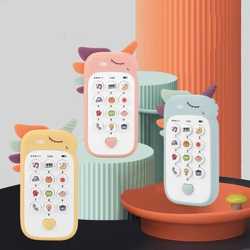 Uus Beebi Telefon Mänguasi, Telefon Music Sound Machine Lapsed Imiku Alguses Haridus-Mobile Telefon Mänguasjad Kingitus Simulatsiooni Telefon