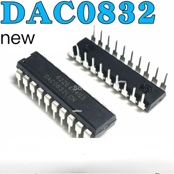 Uus originaal DAC0832LCN 8-bitine paralleelselt D/A converter IC chip püsti DIP20