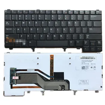 Uus Sülearvuti DELL Latitude E6220 E6230 E6320 E6420 USA klaviatuur taustavalgustusega punkti