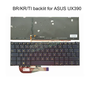UX390 korea Brasiilia Tai Taustvalgustusega klaviatuur ASUS ZenBook UX390U UX390UA UX390UAK sülearvuti taustavalgustusega Klaviatuur ASM16B9