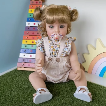Vastsündinud Beebi Voodi Magamiseks Mänguasi Sündida Tüdruk Aksessuaarid Baby Room Dekoratsioon Eco-sõbralik Sinised Silmad/Pruunid Silmad Nukk
