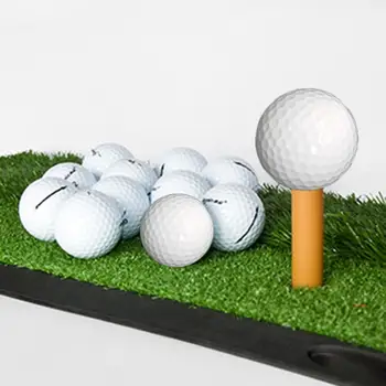 Väike, Kompaktne Solid Color Kids Täiskasvanute Golf Kerge Tava Pallid Klubi Asjade Auk Tava Palli Golfi 3tk