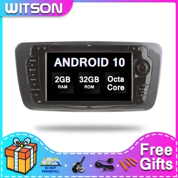 WITSON ANDROID 10.0 Android Auto Multimeedia Süsteem Seat ibiza 2009 2010 2011 2012 2013 4GB 64GB universaalne android auto dvd