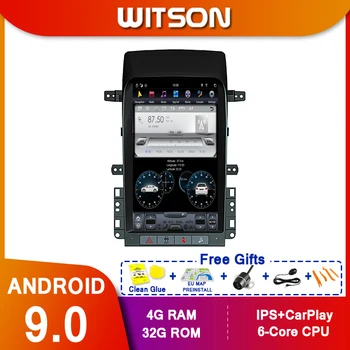 WITSON Android9 vertikaalne ekraan, Auto DVD GPS tesla GPS NAVIGATION Raadio mängija CHEVROLET CAPTIVA 2008-2017 traadita carplay
