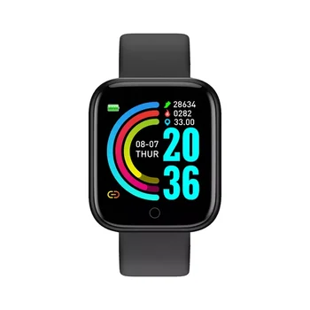 Y68 Smart Vaadata Meeste ja Naiste Südame Löögisageduse Monitor tervisespordi-Tracker Kellad Bluetooth Smartwatch Android ja ios Veekindel