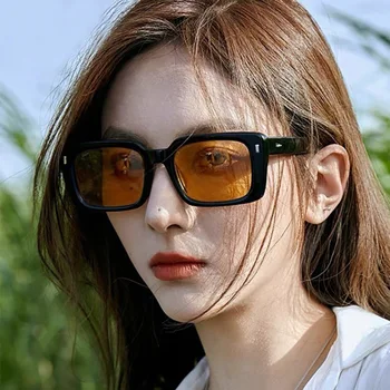 ZAOLIHU Kollane Objektiivi Naiste Päikeseprillid Ruut Disain Suvel Naiste Prillid UV400 Sport Prillid Vintage Täiskasvanud päikeseprillid Gafas