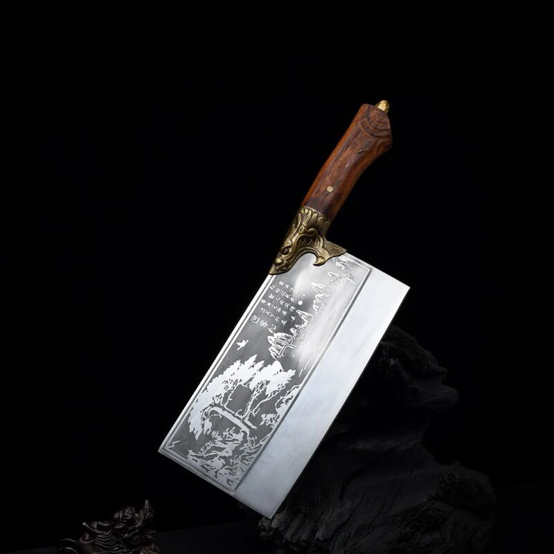 Lõikamise nuga Longquan käsitsi sepistatud köök nuga liha pood lõigatud kana, pardi, kala luu nuga koka nuga kaubanduslik noad 0