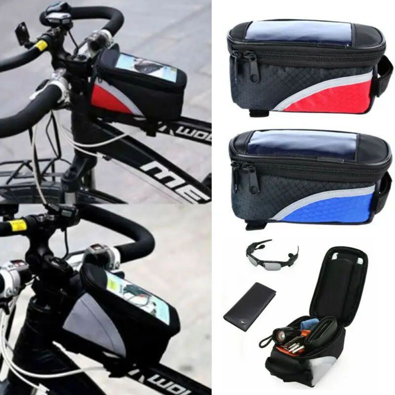 Jalgratta Kotid Tsükli Esi-Touch Ekraan Telefoni Kott Mountain Bike Top Toru Kott Jalgrattasõit Pannier Ladustamise Telefon iPad Kott Pagasi 0