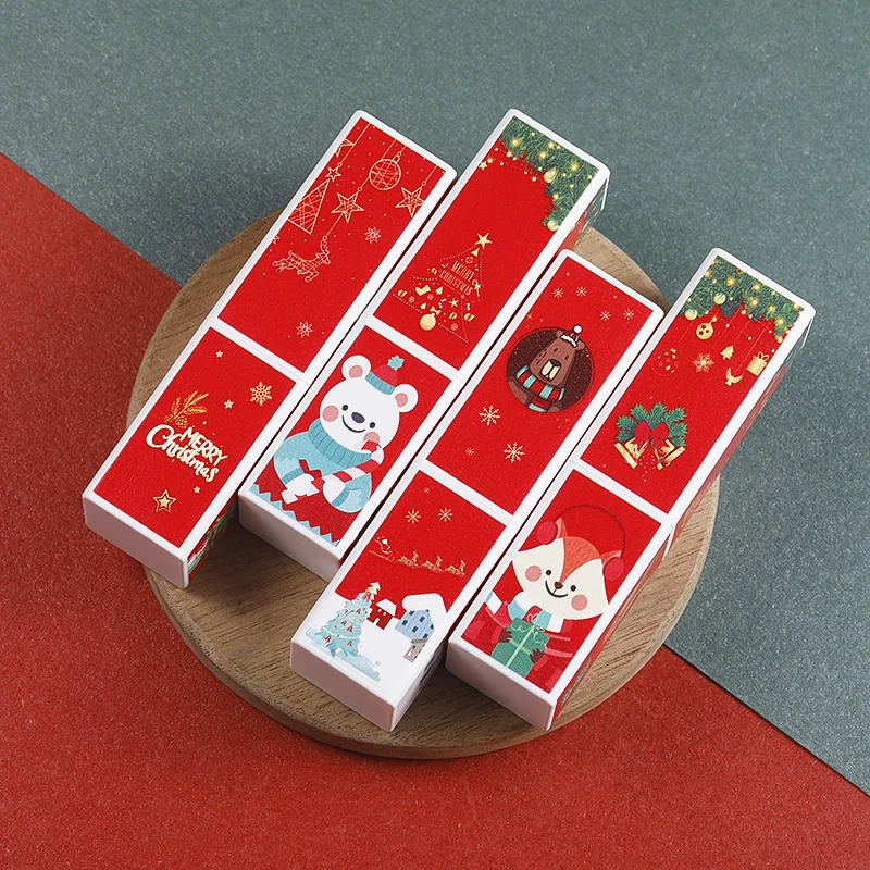 3D-prinditud Magnet-Nupp Huulepulk Toru huulepalsam Konteiner Ruutu Maksuvabastust, Käsitöö Jõulud Huulepulk Shell 12.1 mm Kosmeetika Pakkimine 1
