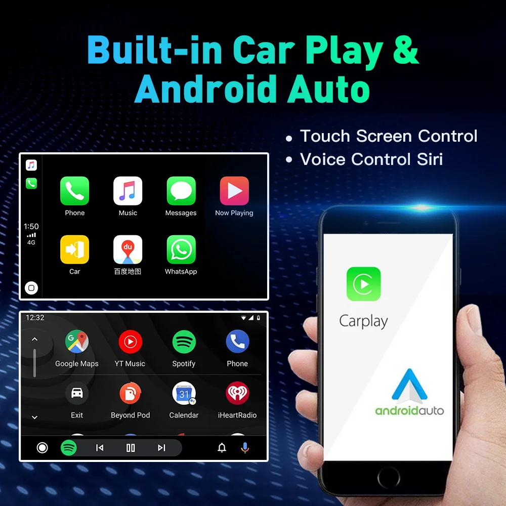Dasaita 2 din Android10.0 Universaalne Auto Raadio Toyota Corolla Camry Prado RAV4 Highlander Yaris Tundra GPS Navi DSP Bluetoothi 1