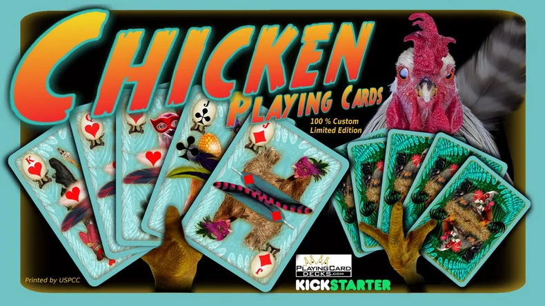 Kana mängukaardid Kukk Teki Kukk Poker USPCC Limited Edition Magic Kaarte Magic Rekvisiidid Close Up Magic Trikke 1