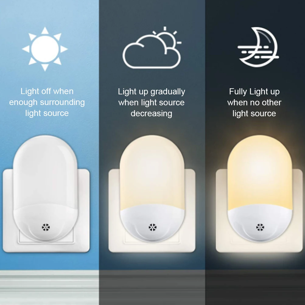 LED-Tulede Automaatne energiasäästu Öö Valguses EU Pistik Traadita PIR Inimeste Infrapunaühendus Aktiveeritud Seina Avarii Lamp 2