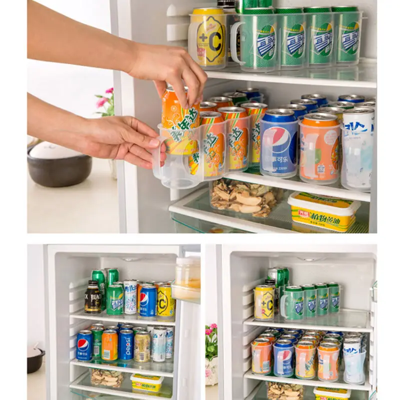 Õlu Sooda Purki Omanik Storage Home Design Õlu Sooda Võib Ladustamine Omanik Külmkapp Organisatsiooni Hammas Plastmassist Ruumi 3