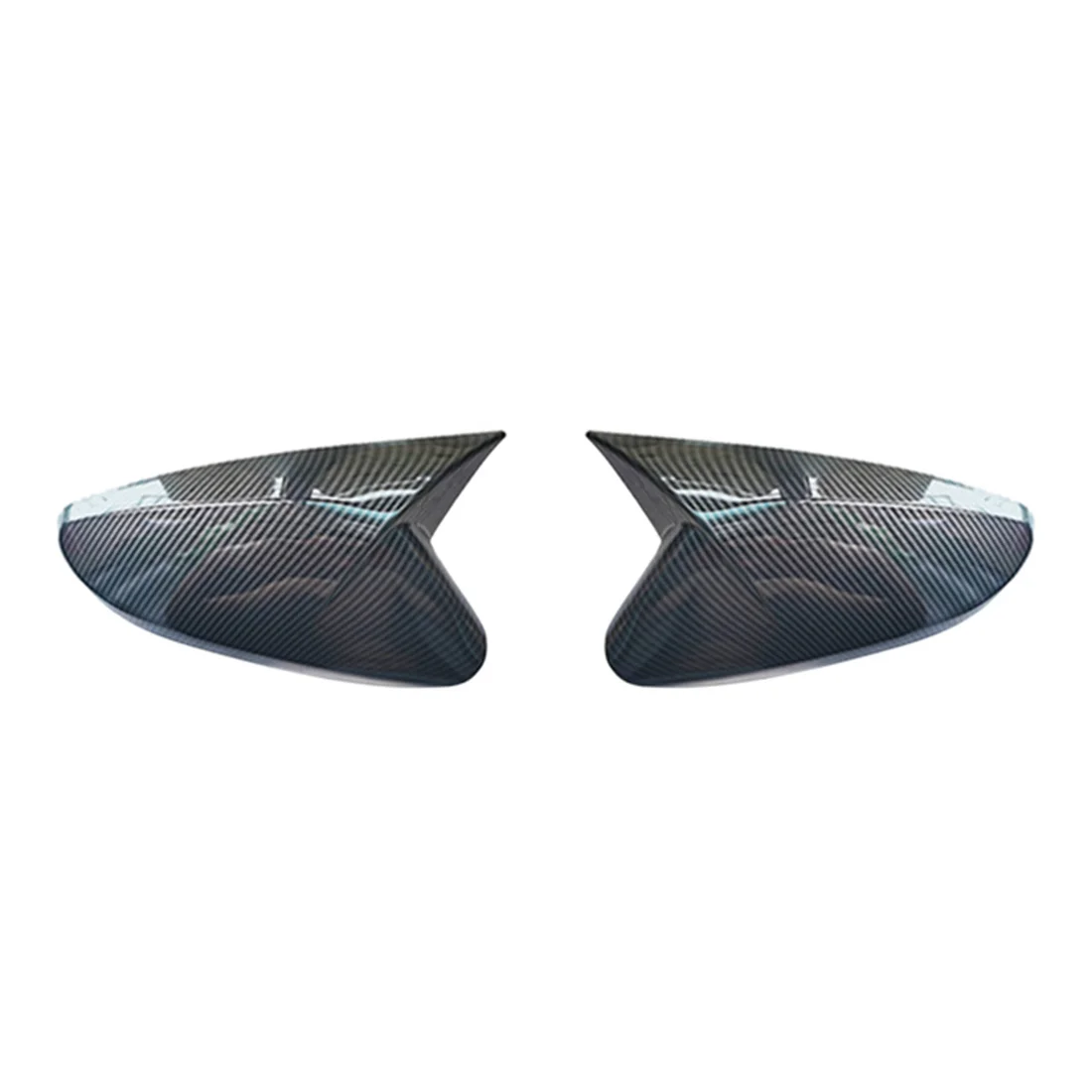 Auto Rearview Mirror Cover Härga Sarvest Küljel Peegel Shell Vastupidine Mütsid Sisekujundus jaoks Hyundai Veloster 2011-2015 Carbon Fiber 1