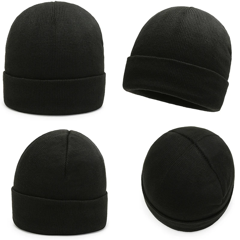 Meeste Talve Müts Kootud Villased Beanie Mütsid Naistele Beanie Mehed Gorras Soe Paksu Karvase Mütsi Vabaaja Talvel Naiste Kolju Müts Mütsid 3