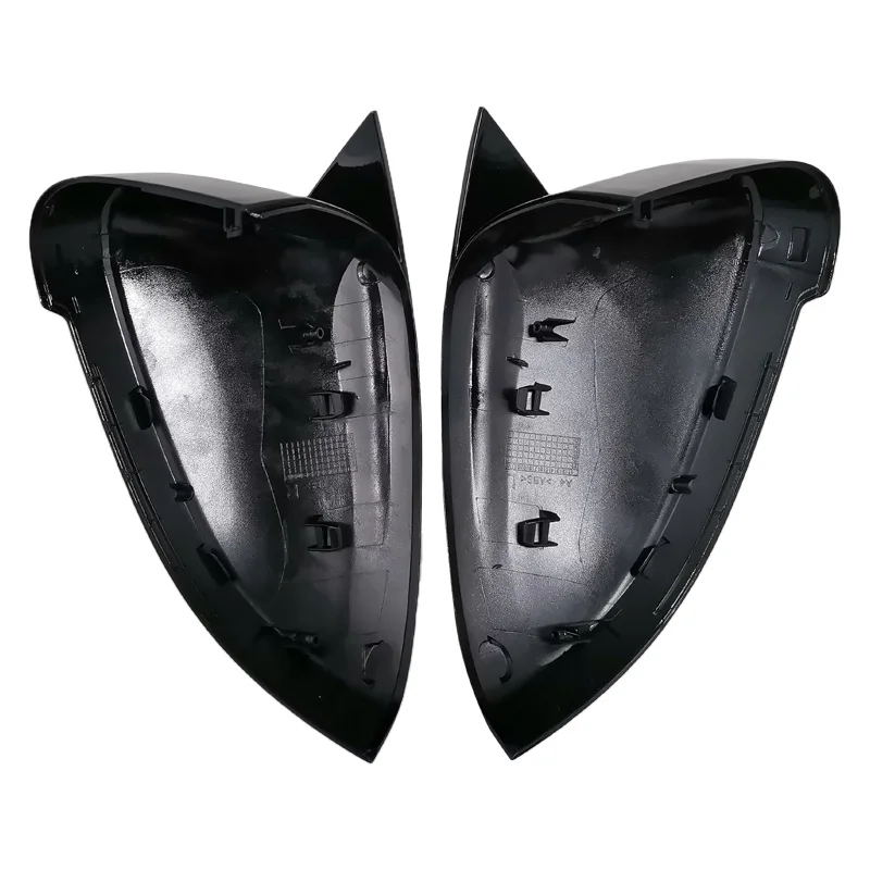 Läikiv Must Pool Tiiva Tagumine Vaadata Rearview Mirror Cover Juhul Caps Audi A4, S4 RS4 B9 2016 -2020 A5, S5 RS5 8W6 4