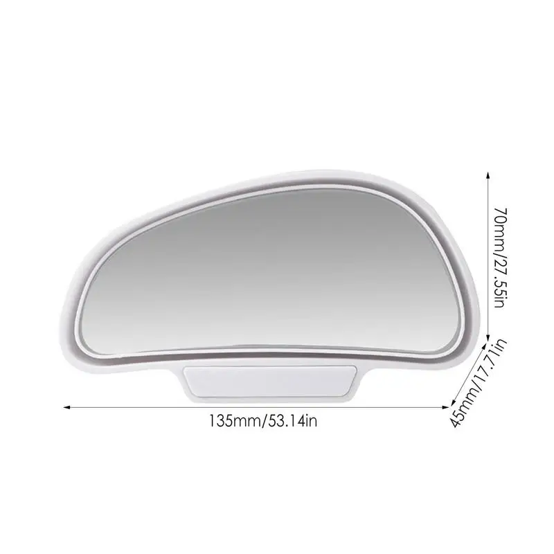 Auto Blind Spot Peegel Lainurk Peegel Reguleeritav Kumer Rearview Mirror Ohutuse Parkimine Auto Peegel 5