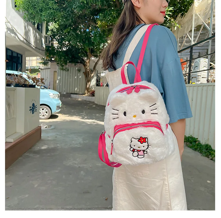 Cartoon armas palus anime Kawaii märk suure mahutavusega seljakott Crossbody kott anime palus seljakott sünnipäeva kingitused Hello Kitty 0