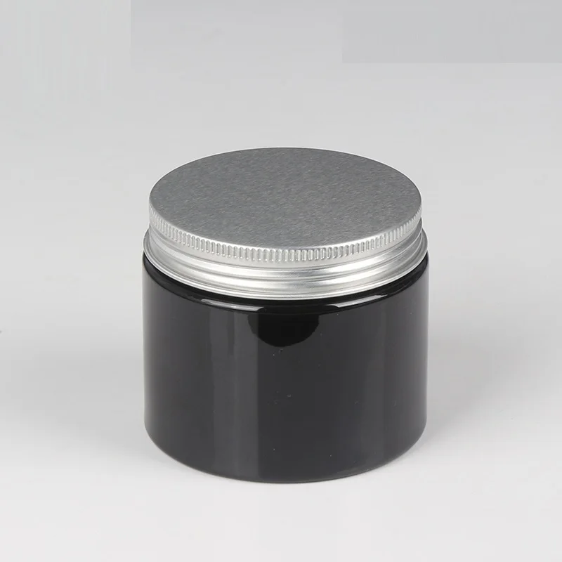 30~250ml Plastikust näokreem Jar 67 mm Suu Ladustamine, Pakkimine Kasti Kosmeetika Konteiner Must-Emulsioon Kreem-Mask Pot 15tk/palju 2