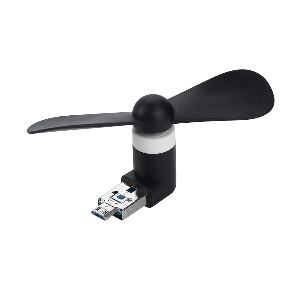 Mini Kaasaskantav Paindlik Madal Hääl OTG USB Fan Power Bank Sülearvuti AC Laadija Kaasaskantavad käsiajamiga Fänn Arvuti Suvel Vidin 0