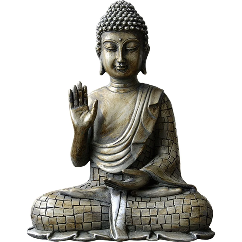 Vaik Imitatsioon Pronks Budismi Bodhisattva Sakyamuni Buddha Kuju India Buddha Skulptuur Vintage Budistliku Jumalateenistuse Tarvikud 1