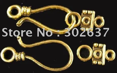TASUTA KOHALETOIMETAMINE 70sets Antiqued kuld unikaalne konks lülitab kremoonid A1278G 0
