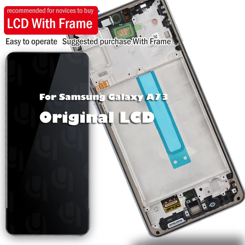 UUS Originaal Samsung Galaxy a73 5G SM-A736B SM-A736B/DS-Display-Touch Ekraani Digitizer Samsung A73 Asendamine Ekraani 2