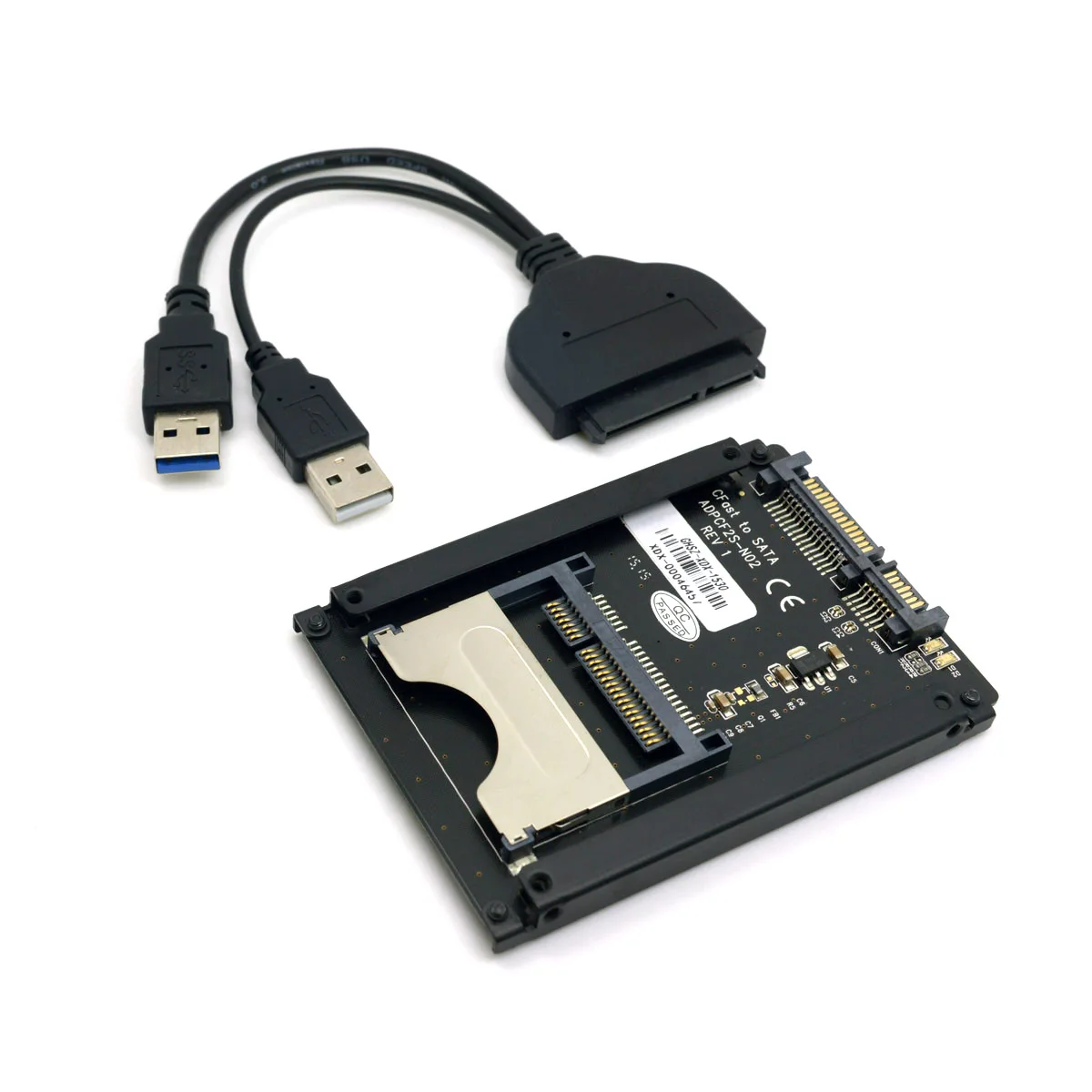 CYDZ Zihan SATA 22Pin USB 3.0 CFast Kaardi Adapter 2.5 Tollise Kõvaketta Puhul SSD HDD CFast Card Reader for PC & Sülearvuti 0
