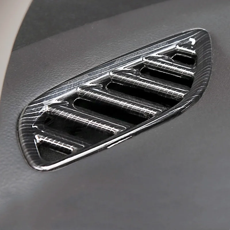 Näiteks Mitsubishi Outlander 2013-2020 ABS Matt Auto ees Väike õhuava Teenetemärgi Sisustus Armatuurlaua Kate Sisekujundus Tarvikud 4