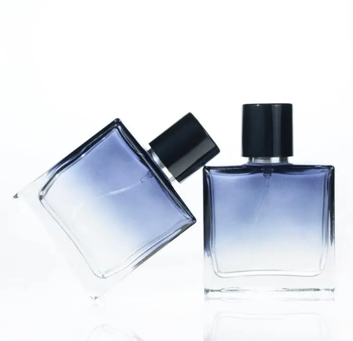 50tk lõhnaõli pudel, tühi pudel 50ml, kõrge kvaliteediga sinine klaas spray pudel, lõhnaõli pudel, tühi pudel SN152 0