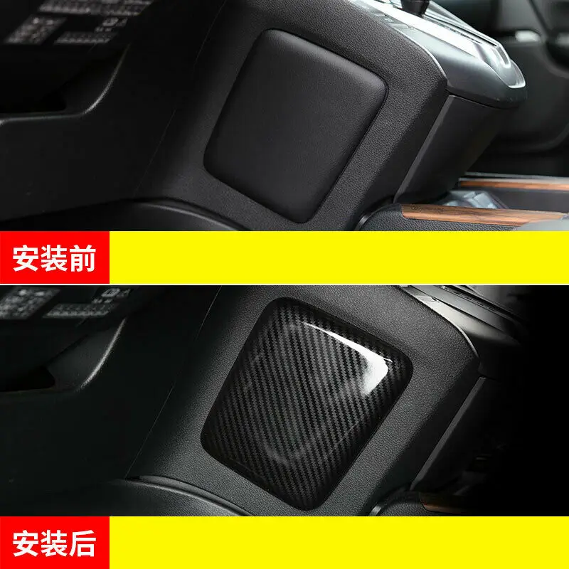 Honda CRV CR-V 2017 2018 2019 2020 2021 2TK ABS süsinikkiust Konsooli käiguvahetuse Kaitse Sisekujundus 3