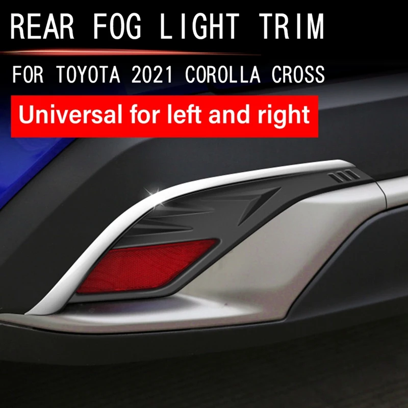 Toyota Corolla Risti 2021 2022 Tagumise udutule Lamp Silmalau Kulmu Kate Sisekujundus Vormimise Bezel Garneering RHD 4