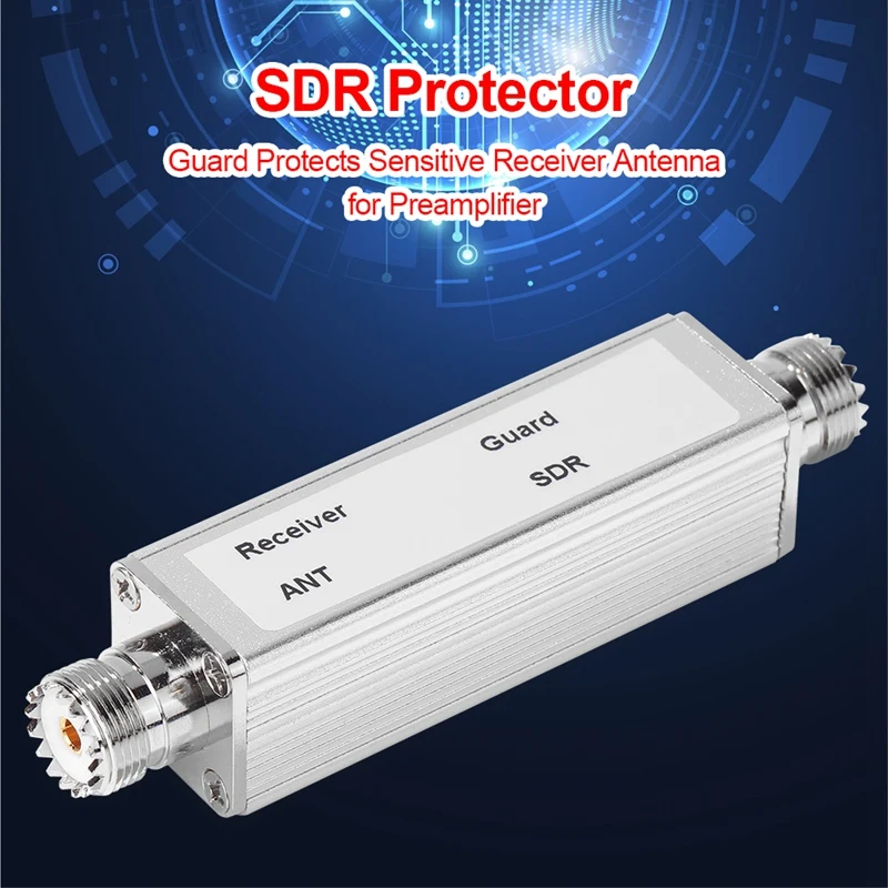SDR-Vastuvõtja Antenni Protector Guard 1000W Saatja Signaale Preamplifier RF Tundlik Raadio Vastuvõtja Protector 3