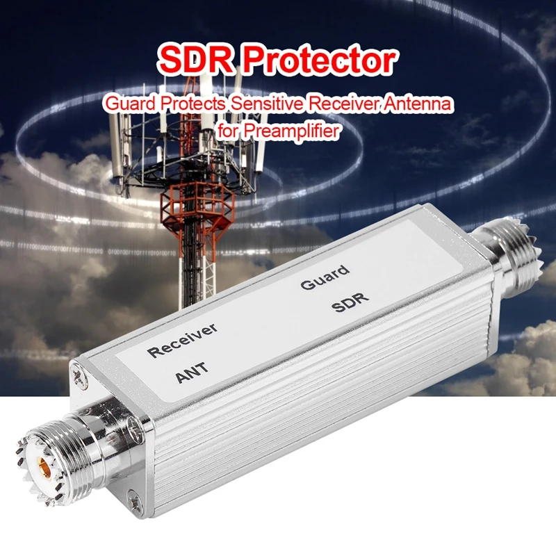 SDR-Vastuvõtja Antenni Protector Guard 1000W Saatja Signaale Preamplifier RF Tundlik Raadio Vastuvõtja Protector 4