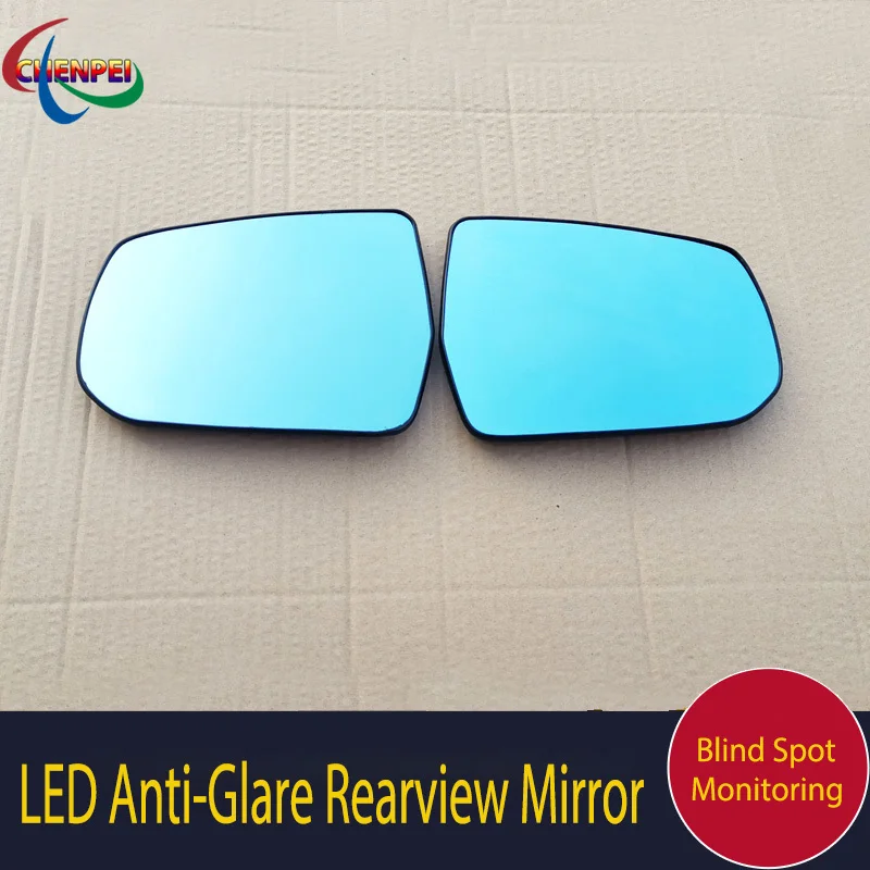 Suured Vaadata Sinine Peegel Anti-Glare köetavad Rearview Mirror Koos LED-Pööra Indikaator Chevrolet Malibu 2012-2020 1